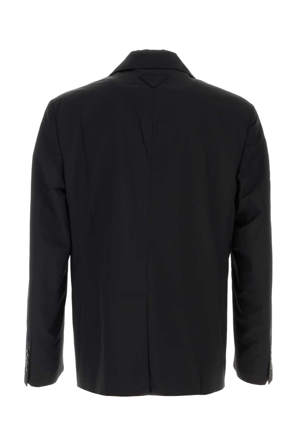 PRADA Black Wool Blazer Men’s Suit Jacket