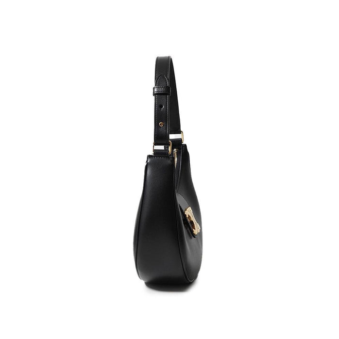 CELINE Triomphe Ava Hobo Shoulder Bag Black