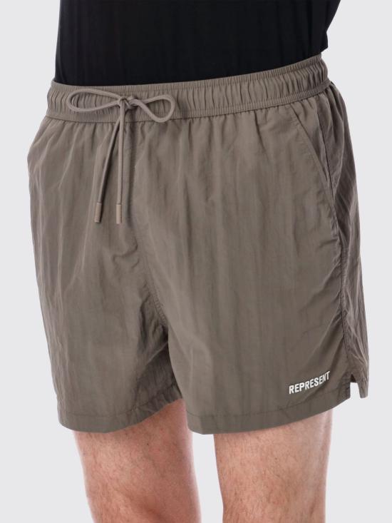 REPRESENT Earth Tone Short Shorts for Men
