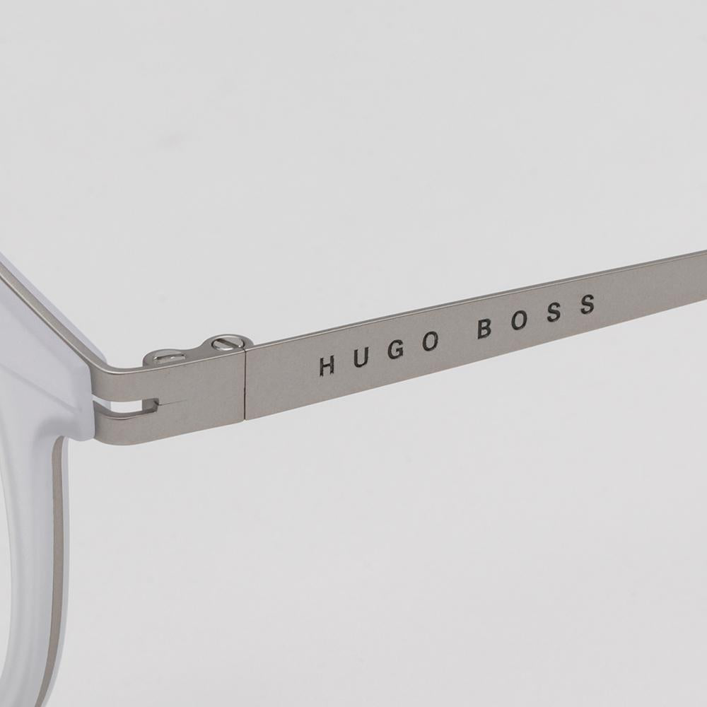 HUGO BOSS Ultra Lightweight Unisex Round Eyeglasses Frame BOSS1245 CDN