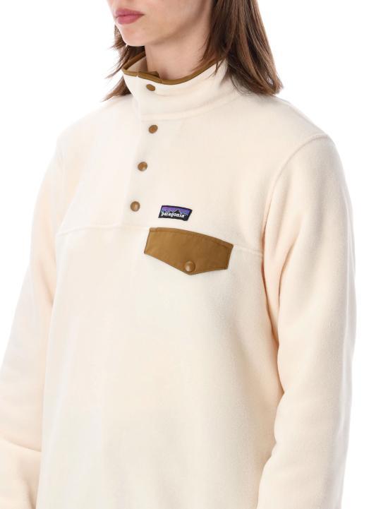 patagonia Women's Lightweight Synchilla Snap-T Fleece Pullover Natural