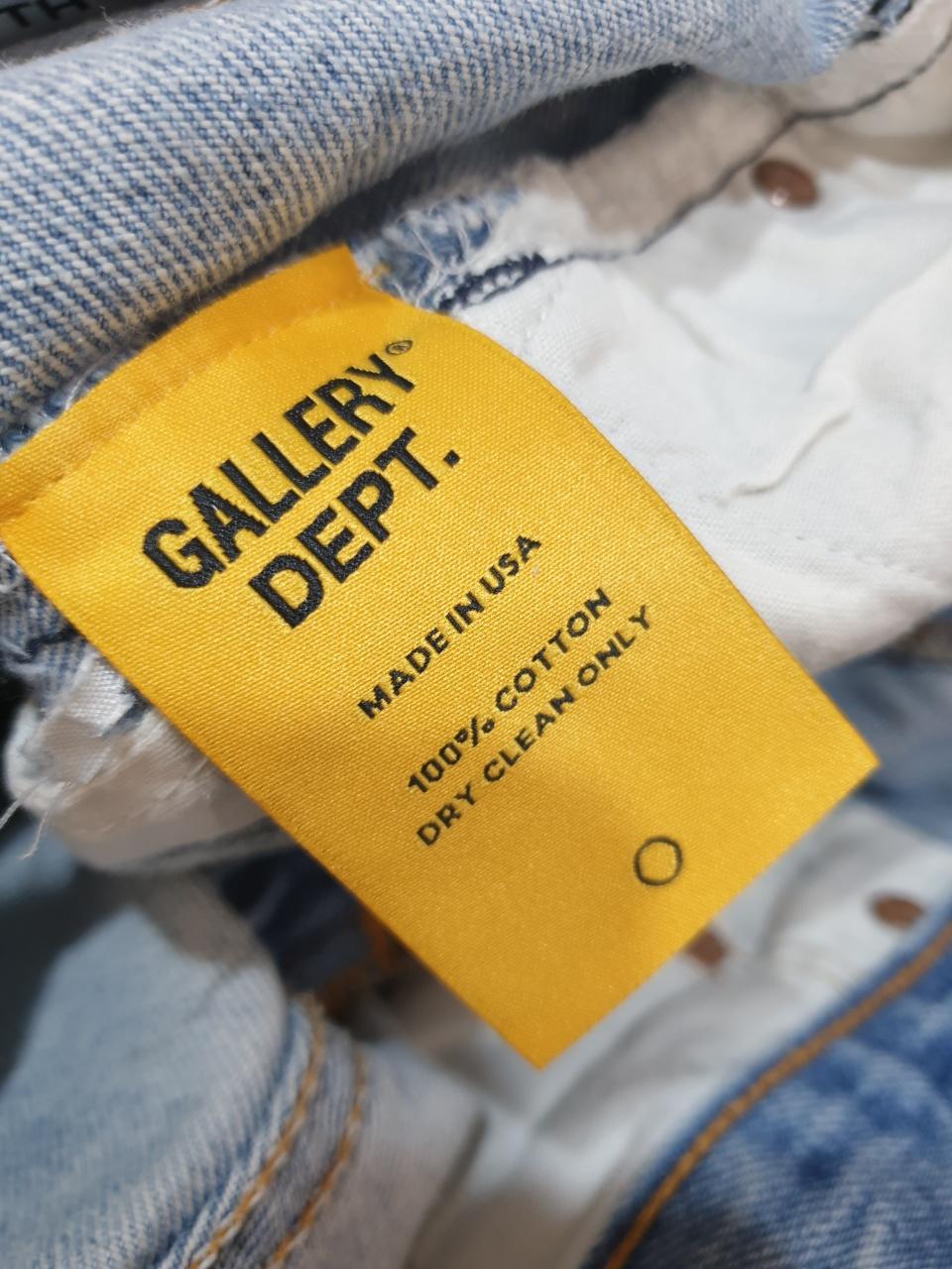 GALLERY DEPT. Men's LA Flare Vintage Indigo Denim Jeans GD LA 5052 F
