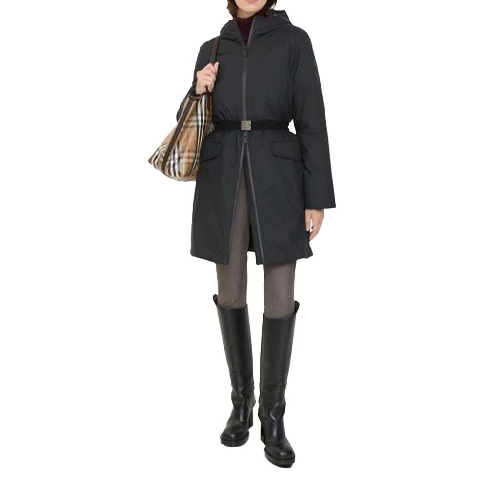 BURBERRY Mid-Length Puffer Down Jacket Women