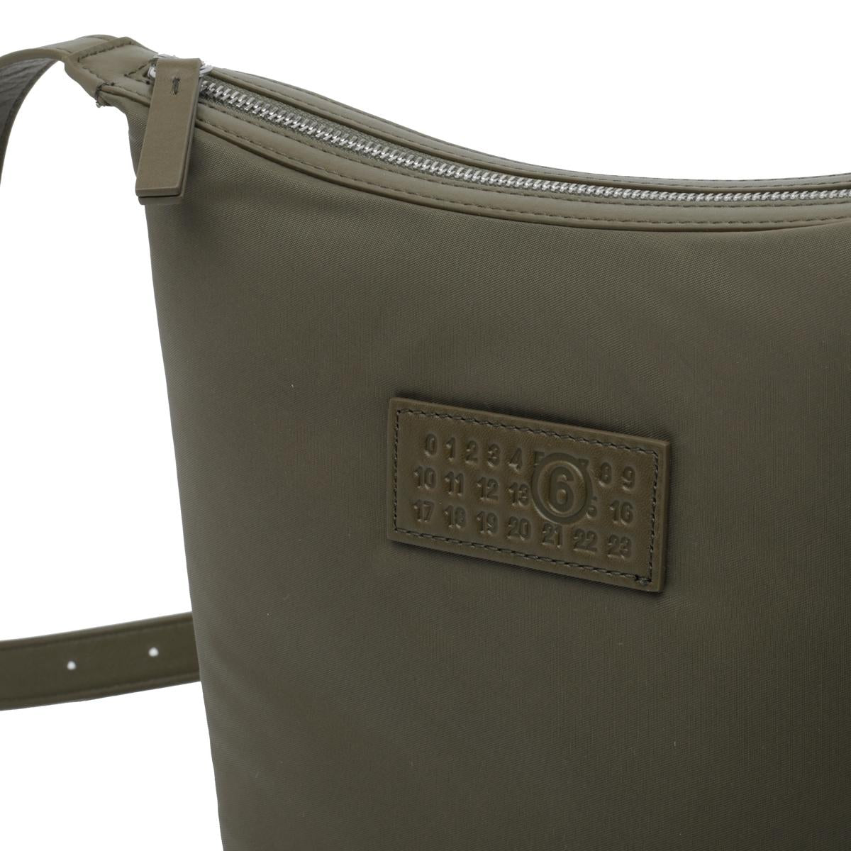 Maison Margiela Leather Shoulder Crossbody Bag Tan