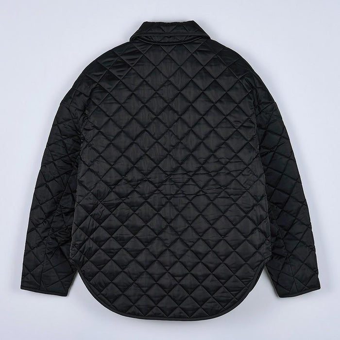 Toteme Collared Quilted Jacket Black Women’s 254 WRO0200 FB0351