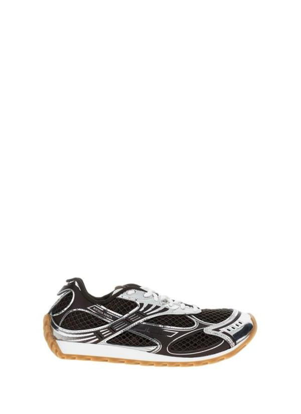 Bottega Veneta Orbit Low-Top Sneakers Brown Leather