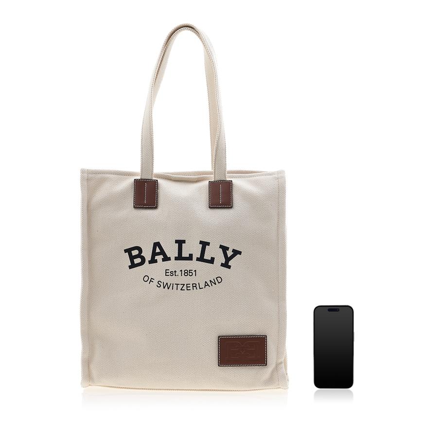 BALLY Logo Leather Shoulder Bag CRYSTALIA ST 23