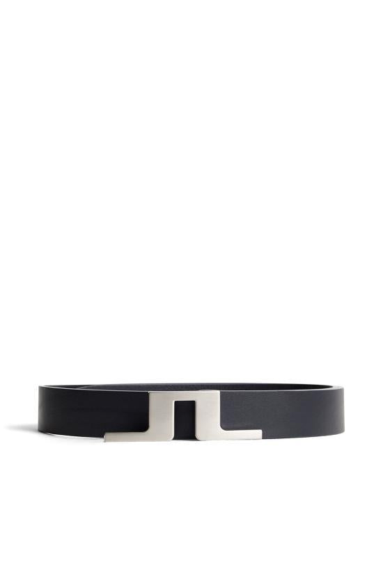 J LINDEBERG Regular Leather Belt for Women GWAC135616855 JL NAVY DOM