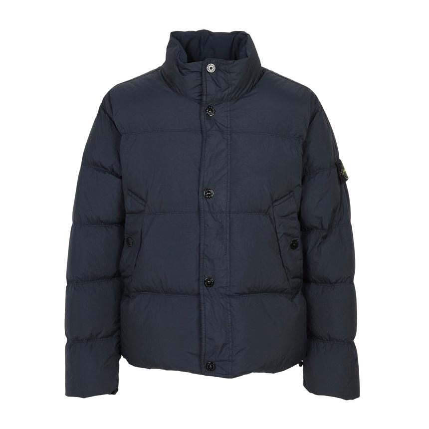 STONE ISLAND Men’s Down Puffer Jacket Black