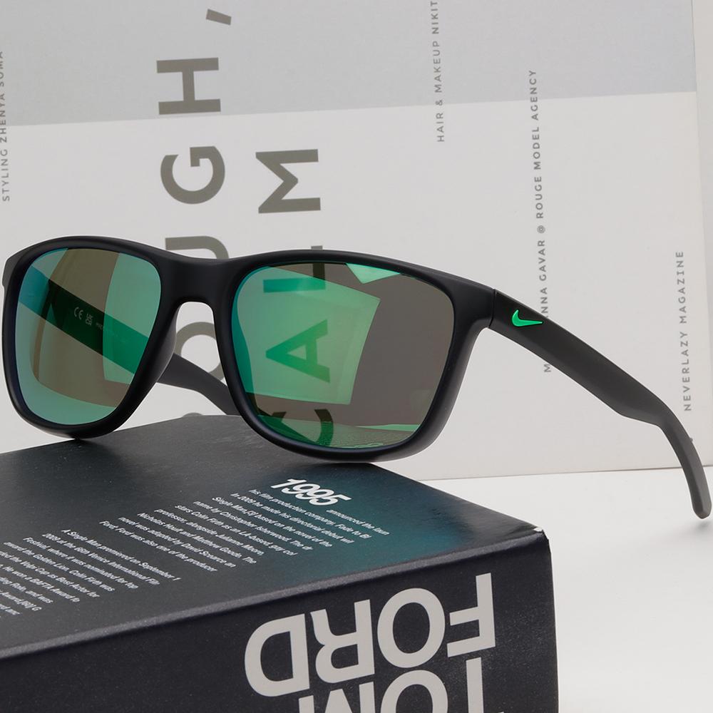 Nike Essential Endeavor Green Mirror Sunglasses