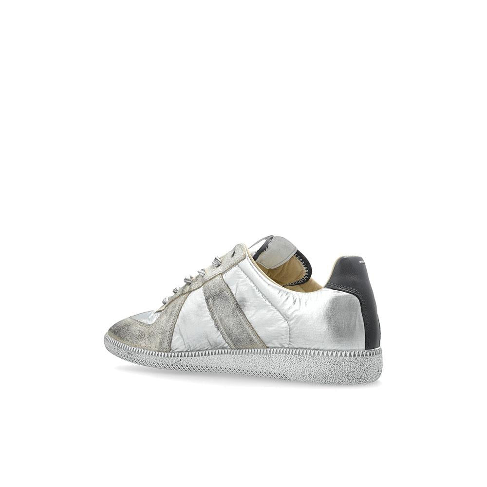 Maison Margiela German Army Men’s Leather Low-Top Sneakers