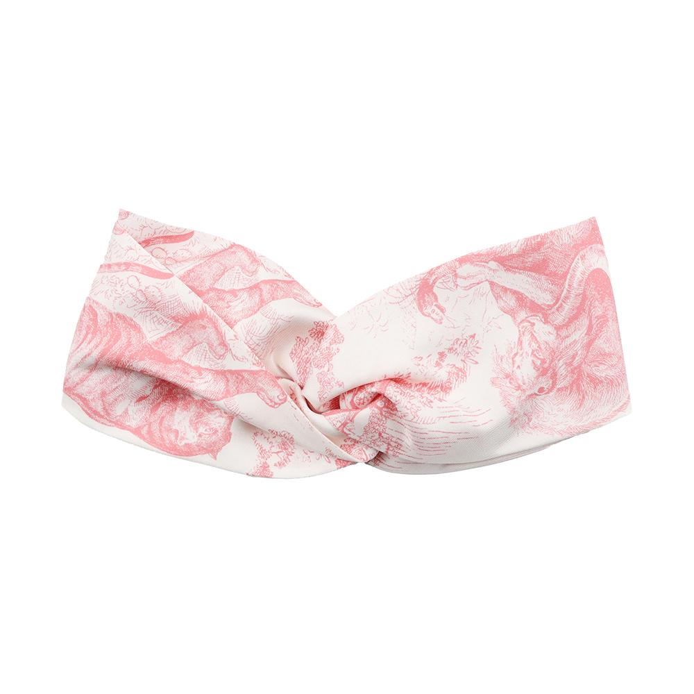 DIOR Toile de Jouy Sauvage Silk Hairband 25JOU155I602 415