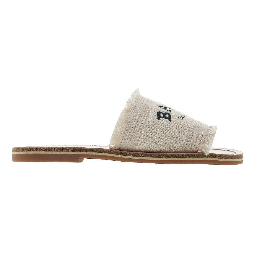 BALLY Bianca Slide Sandals Women’s Flat Black Leather