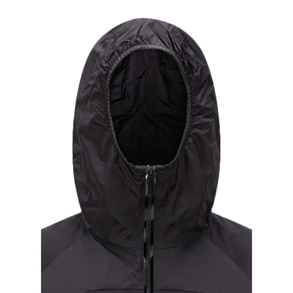 Moncler Men's Black Logo Hooded Anorak Jacket 1A001 12 596P7 999