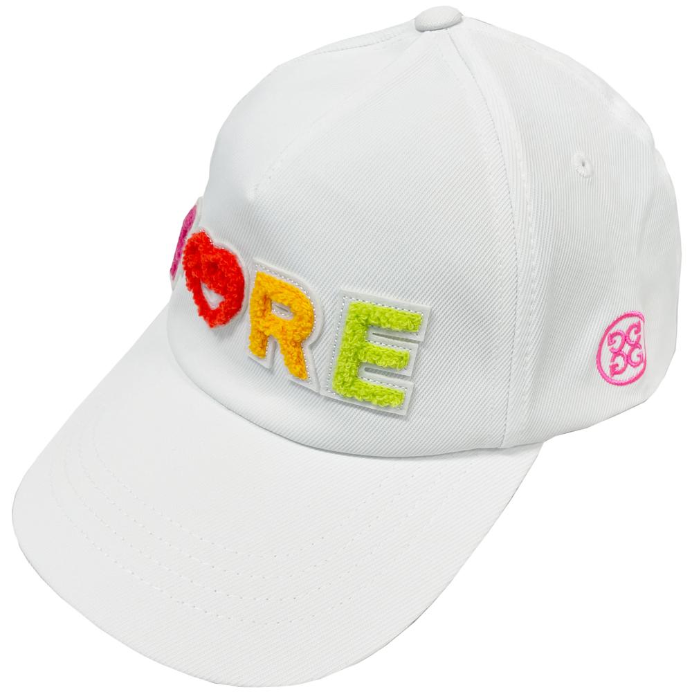 G/FORE Chenille Relax Cap Snow White Hat GLH000025 SNO