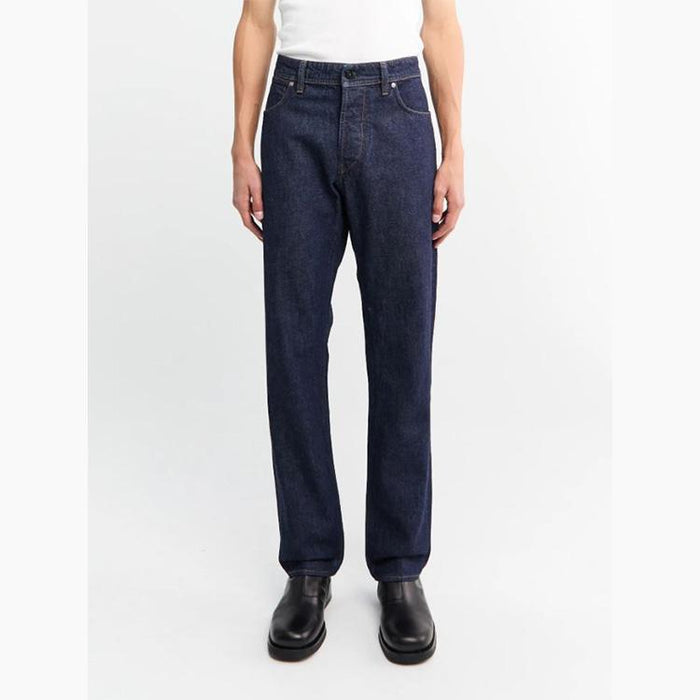 STONE ISLAND Straight Rinse Finish Five-Pocket Jeans Blue