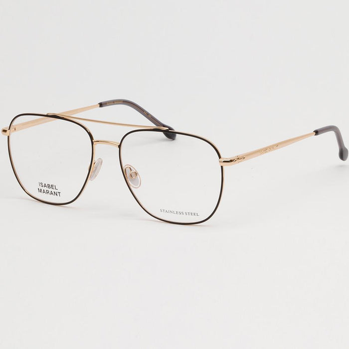 Isabel Marant Stainless Steel Double Bridge Eyeglass Frames Unisex IM0028 2M2