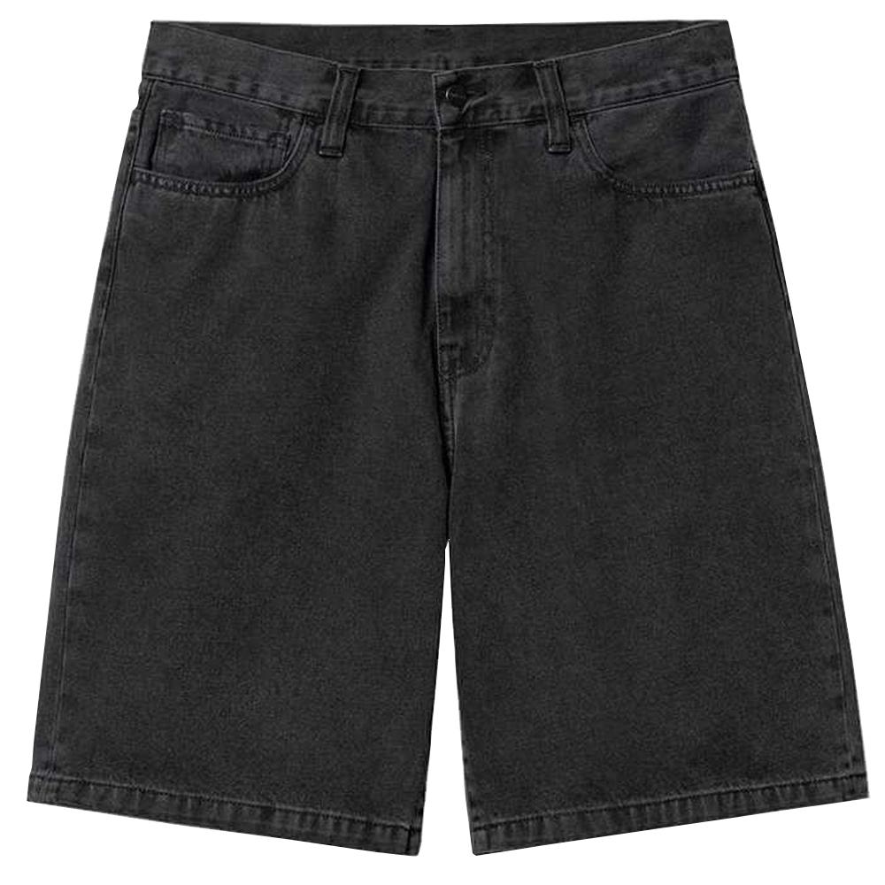 Carhartt Black Landon Loose Fit Denim Shorts I030469 8906