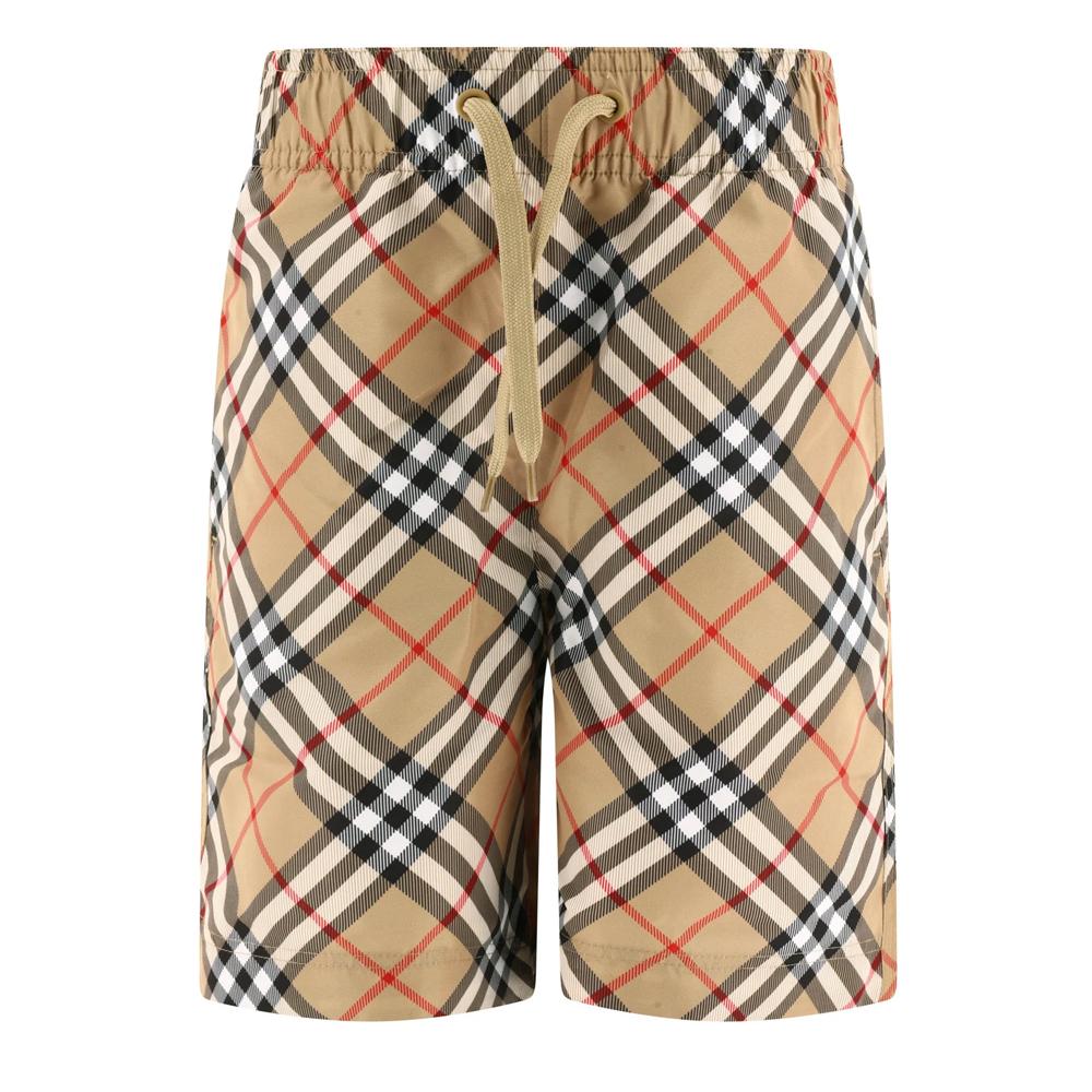 BURBERRY Check Swim Short Pants Women’s