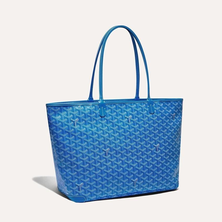 GOYARD Artois MM Blue Tote Bag for Women ARTOISMMLTY 10CL 10P