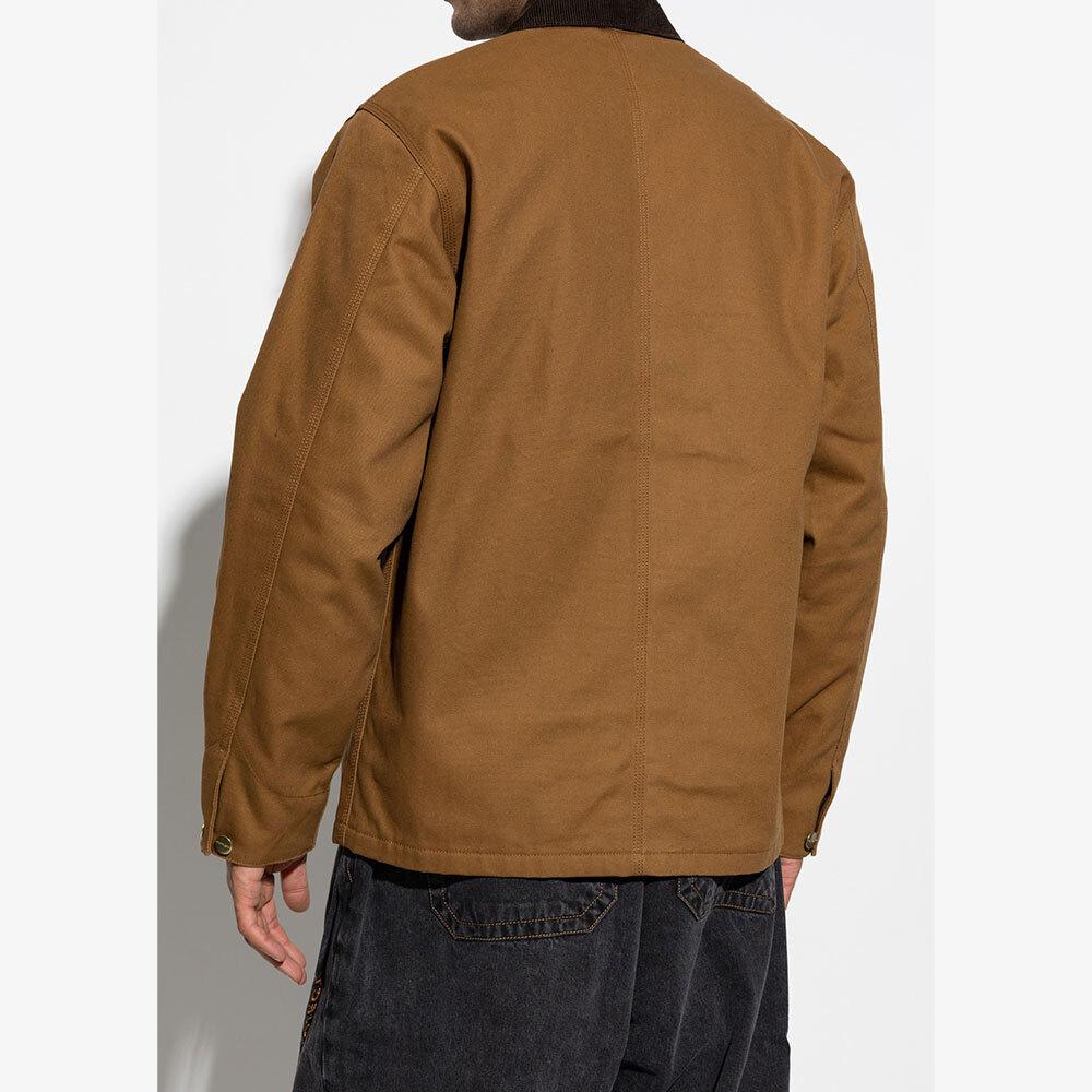 CARHARTT WIP Michigan Chore Coat Men's Jacket Black Canvas