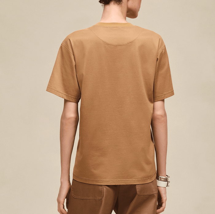 HERMES Grand Manege Maxi Short-Sleeve T-Shirt Size 40