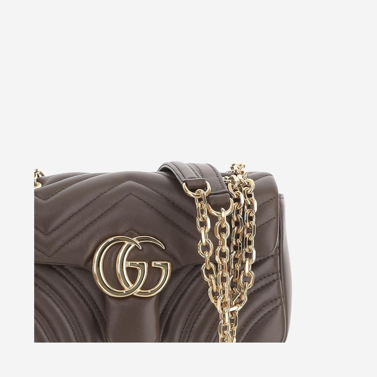 GUCCI Leather Shoulder Bag