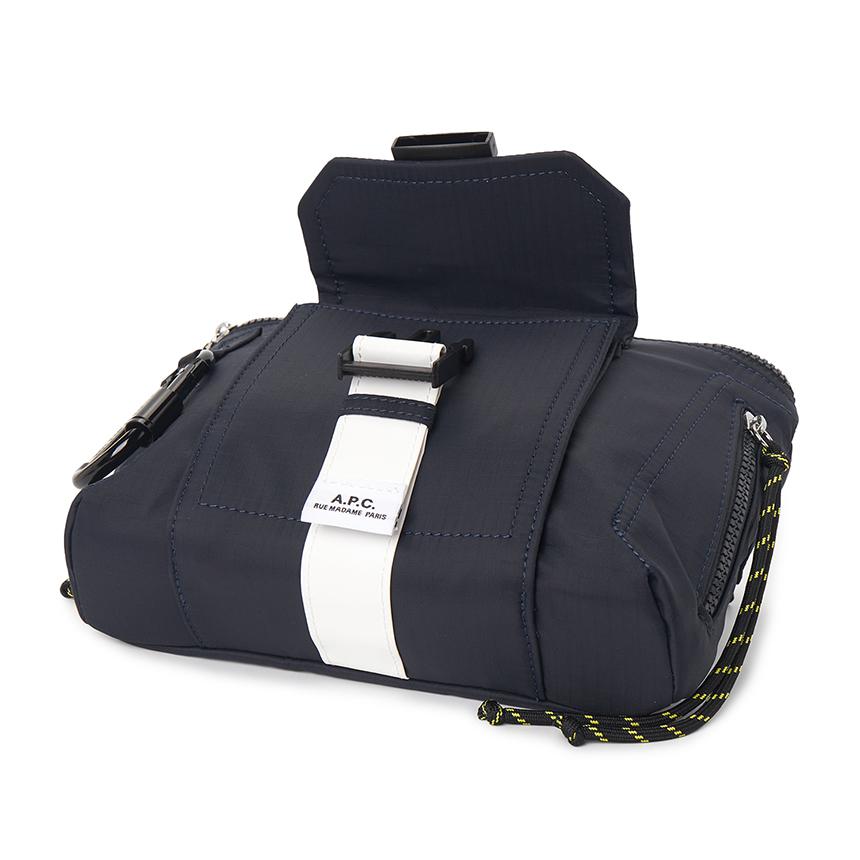 A.P.C. Track Rack Men’s Belt Bag Black Crossbody