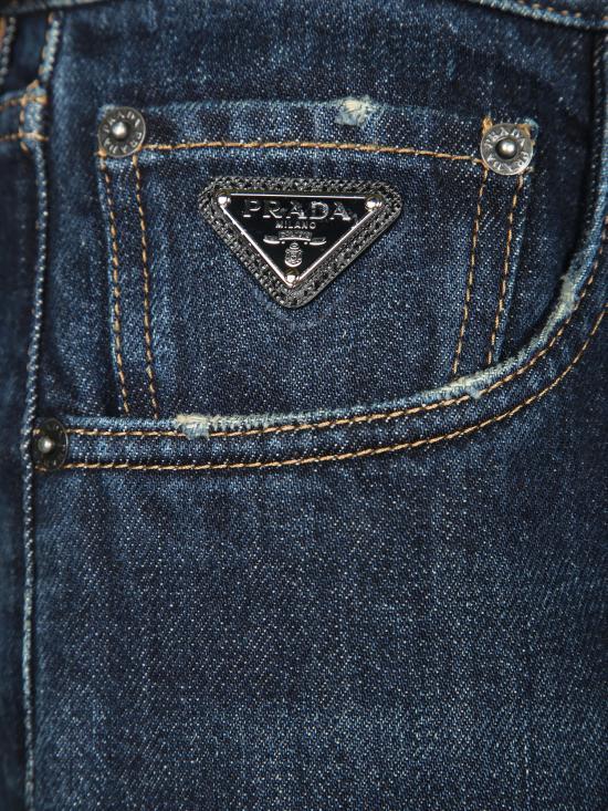 PRADA Blue Denim Jeans Women’s