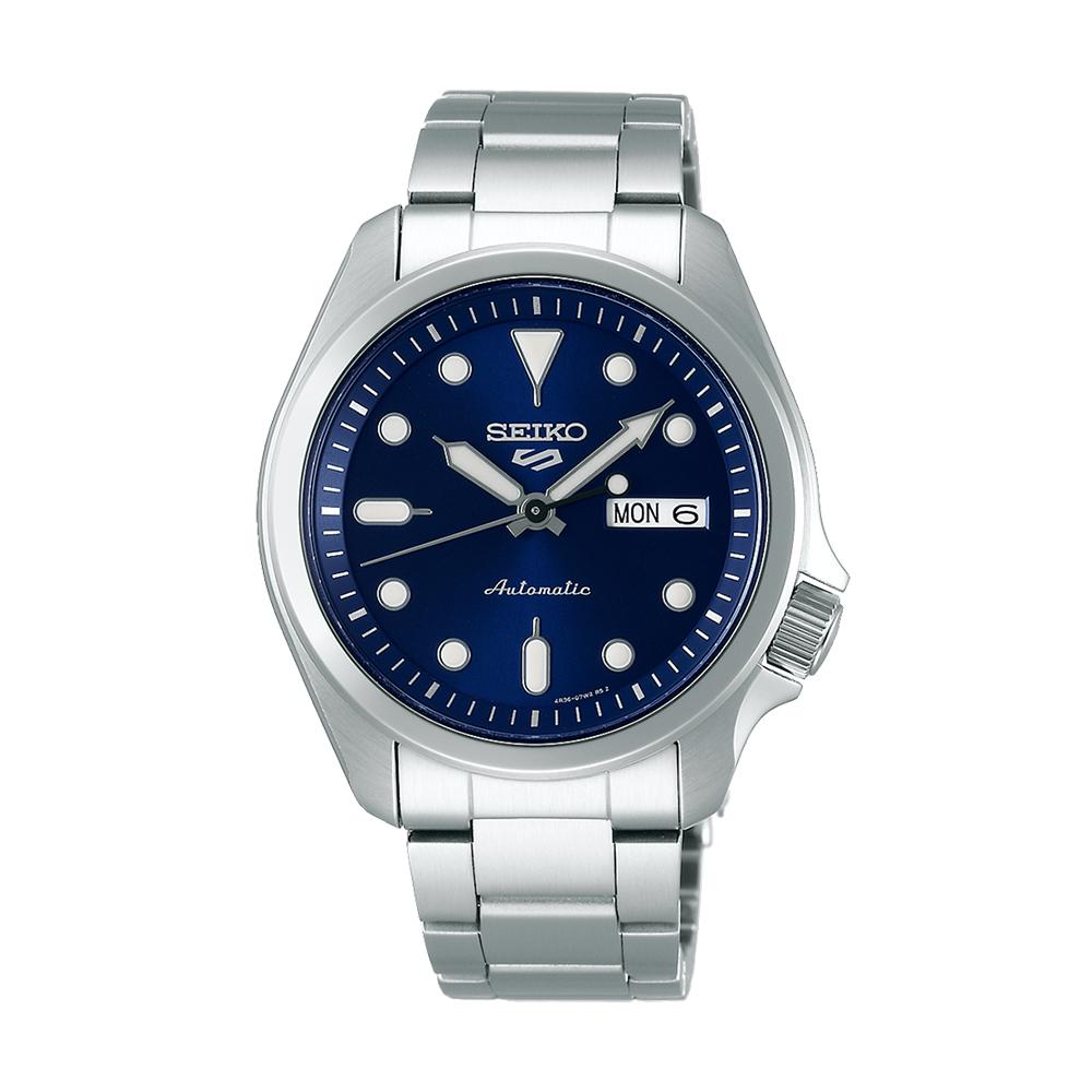 Seiko Silver Blue Automatic Stainless Steel Men’s Watch SRPE53K1