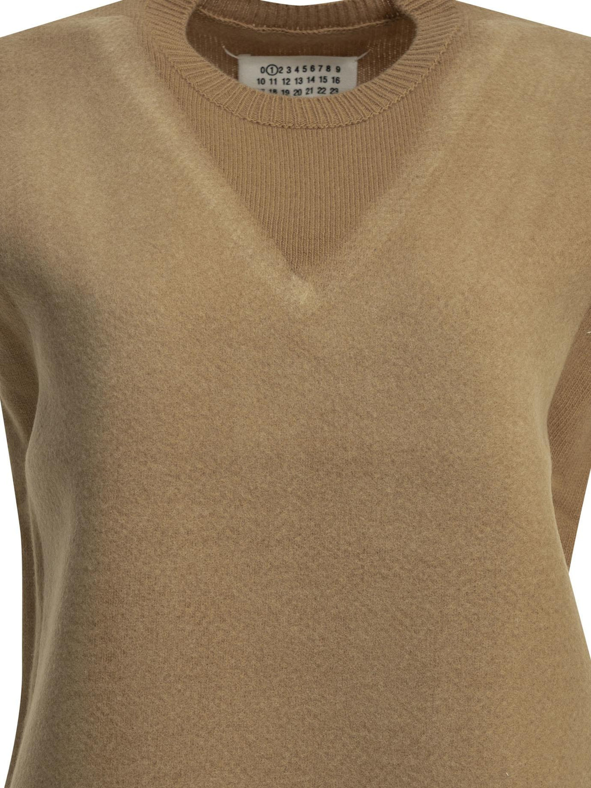 Maison Margiela Gray Wool Knit Vest