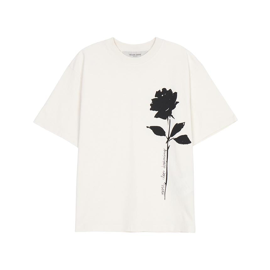 GOLDEN GOOSE Women’s Short Sleeve T-Shirt GWP01874 P002127 82432