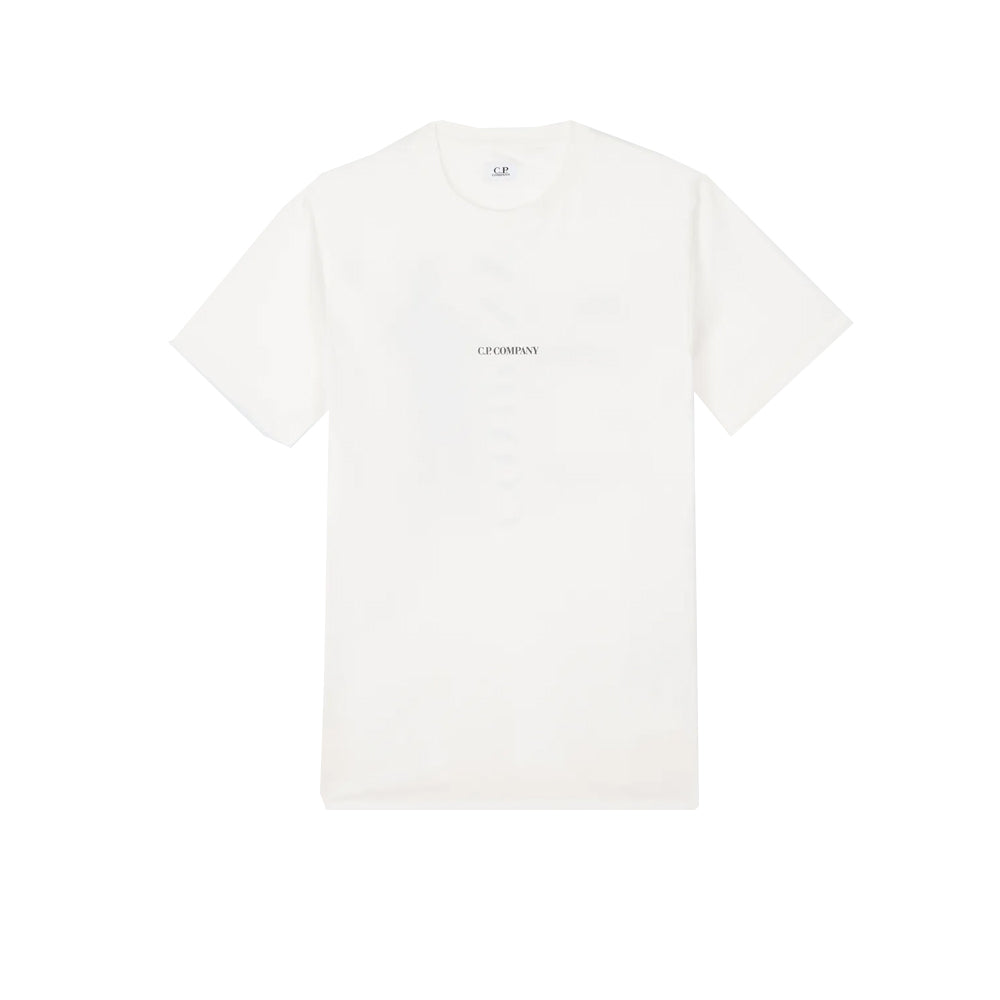 CP Company Back Logo Print T-Shirt White Men's