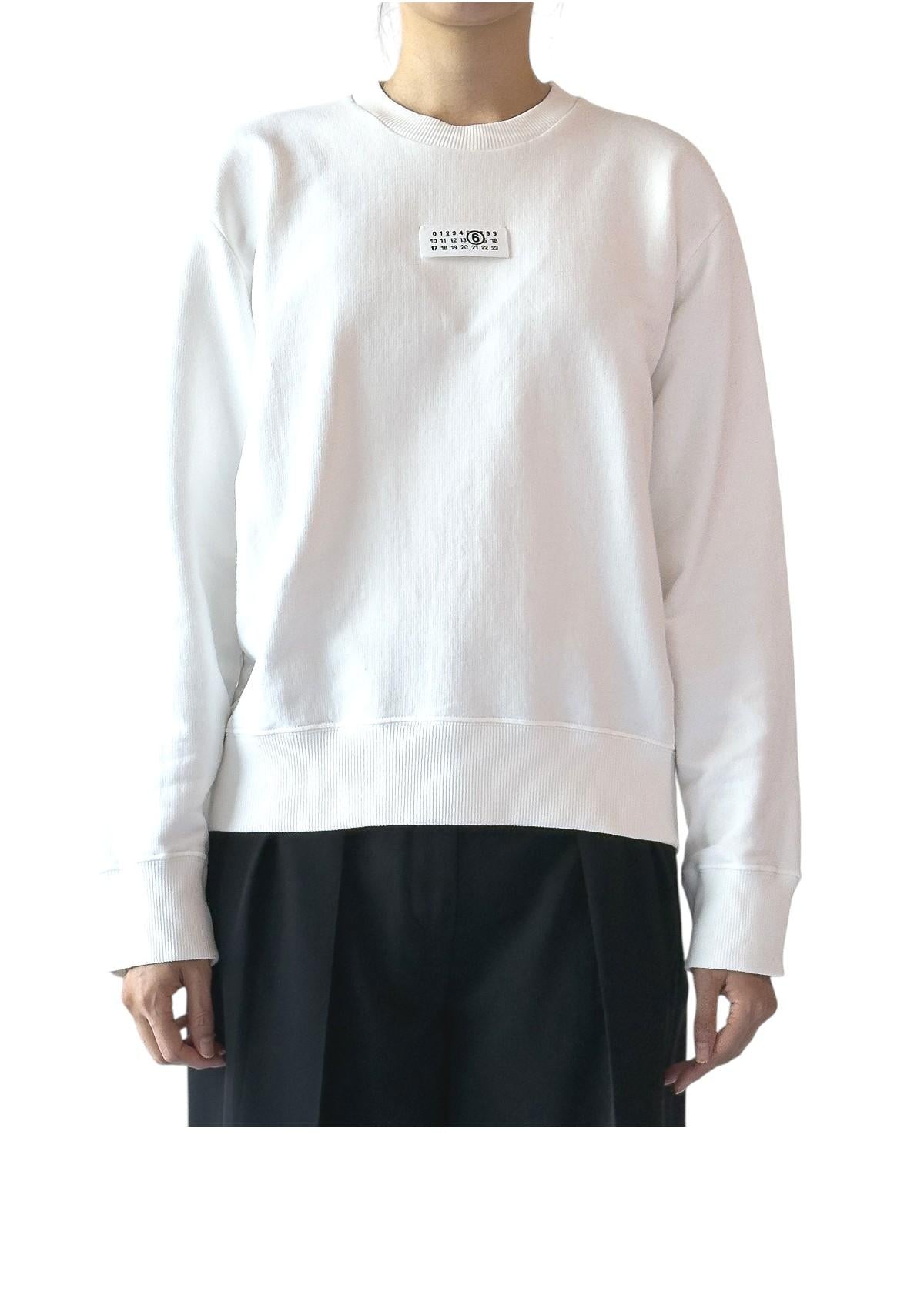 MM6 Patch Boxy Fit Sweatshirt Women’s S52GU0247 M25025 101