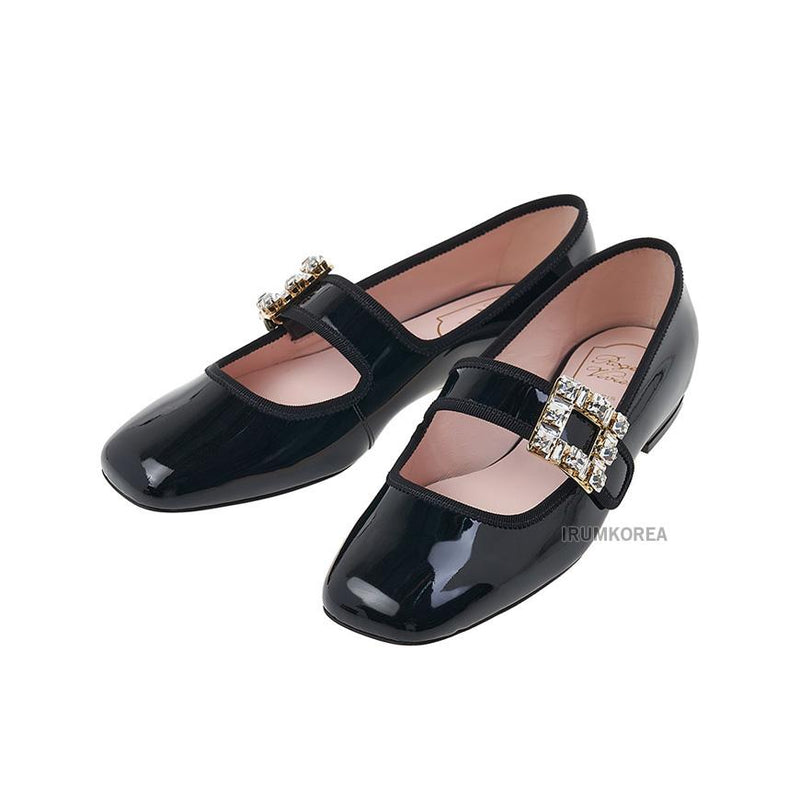 Roger Vivier Women’s Strass Buckle Flat Shoes RVW44931980 D1P B999