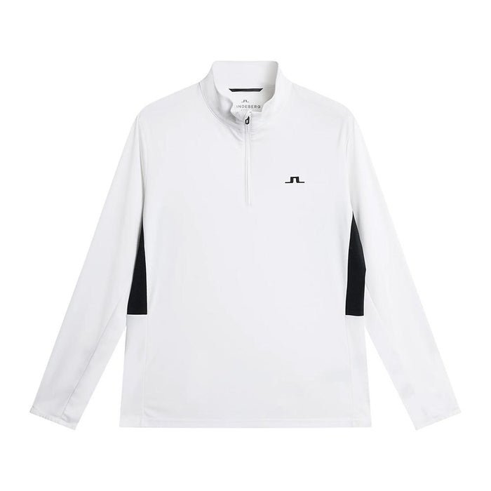 J LINDEBERG Frank Pro Pack Mid Layer White T-Shirt GMJS10976 0000