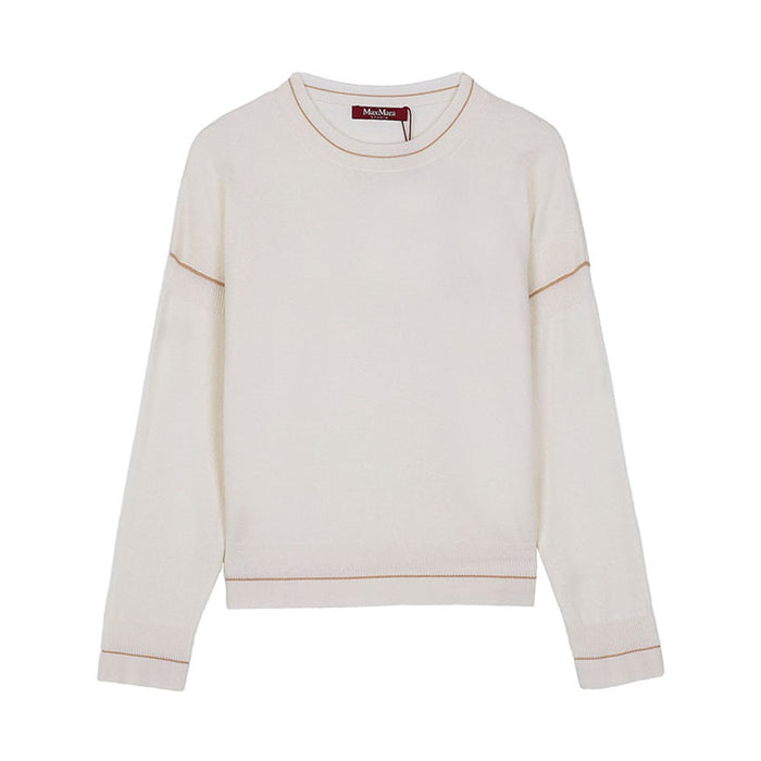 Max Mara Women's Wool Crewneck Sweater 001 2