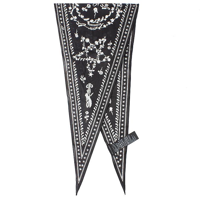 ALLSAINTS Fleur Diamond Print Scarf