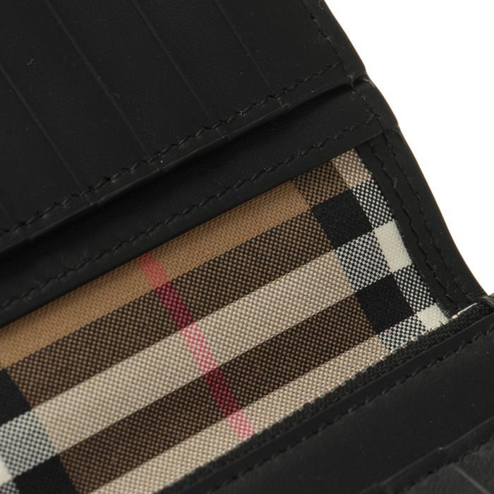 BURBERRY Cavendish Logo Flap Long Wallet