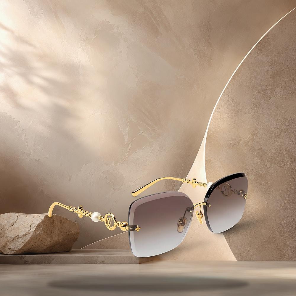 Louis Vuitton LV Jewel Pearl Square Sunglasses Z3407U