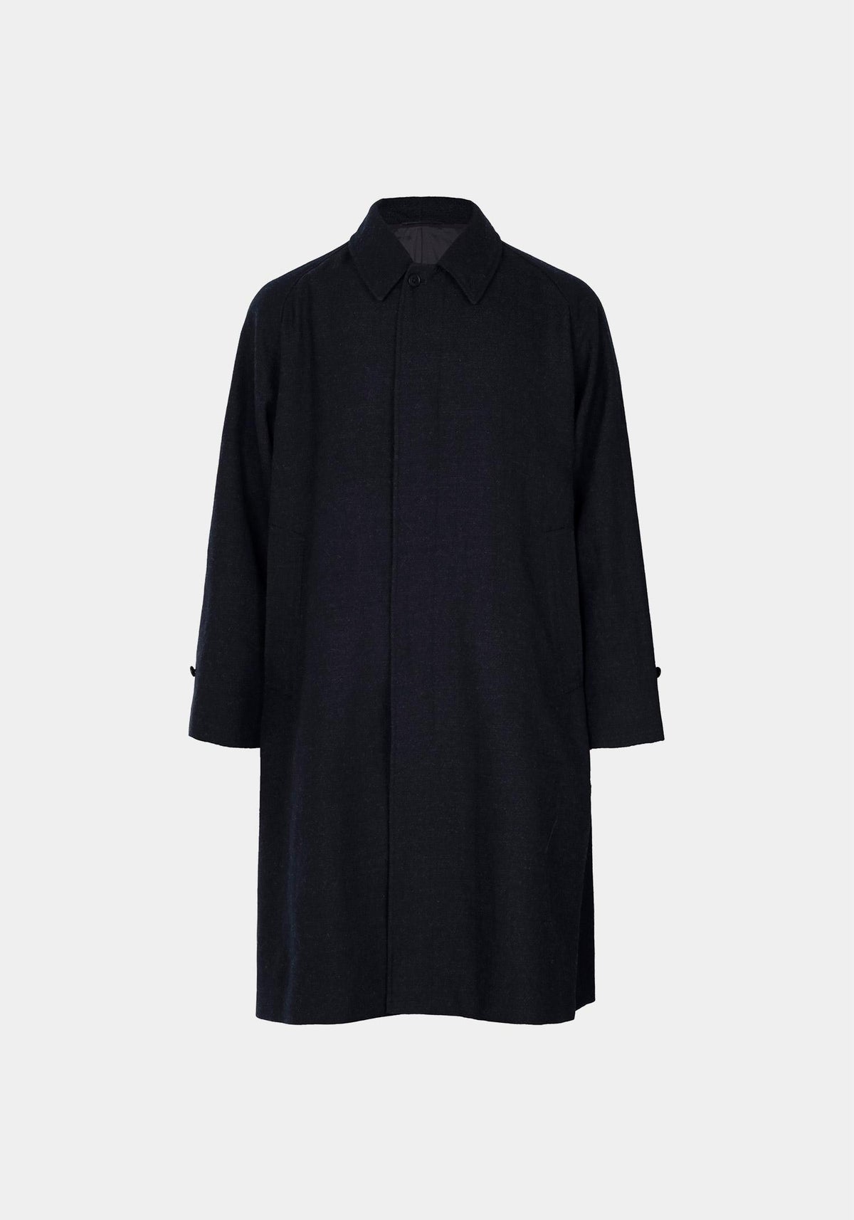 KAPTAIN SUNSHINE Top Navy Walker Wool Coat KS25FCO05