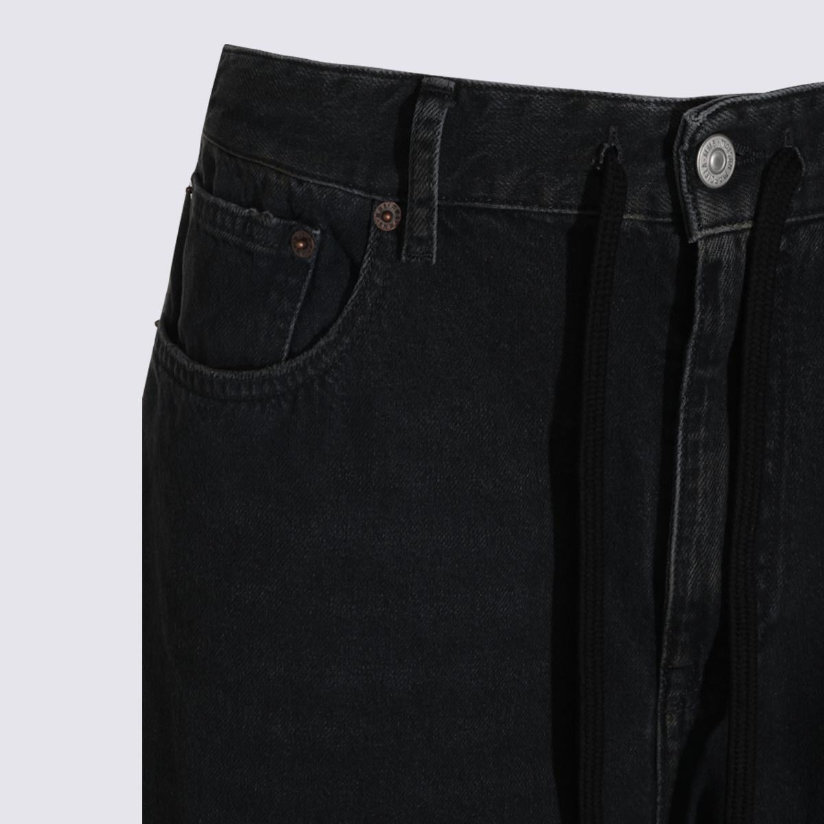 Maison Margiela Blue Denim Cropped Jeans
