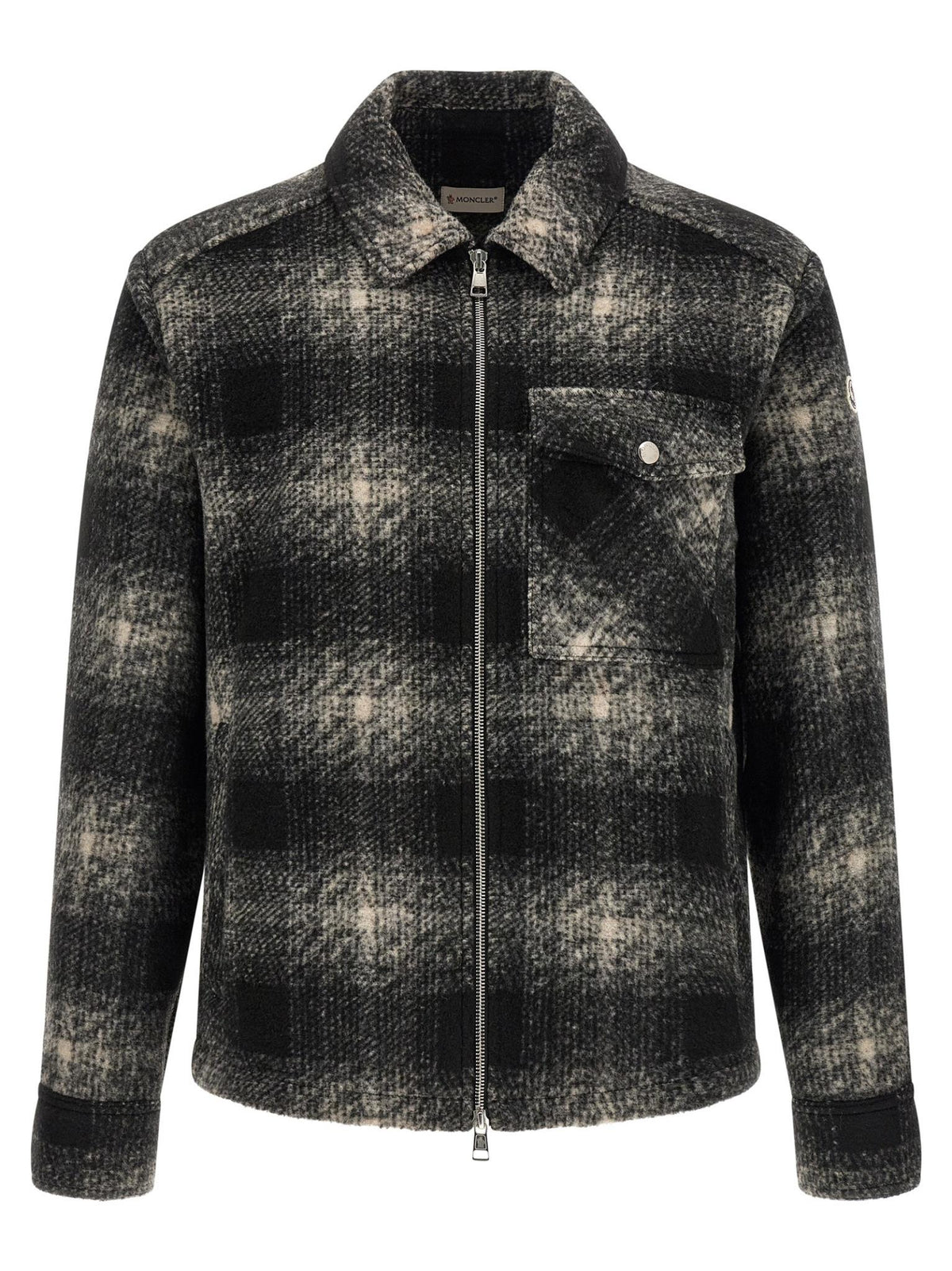 Moncler Black Casual Jacket for Men