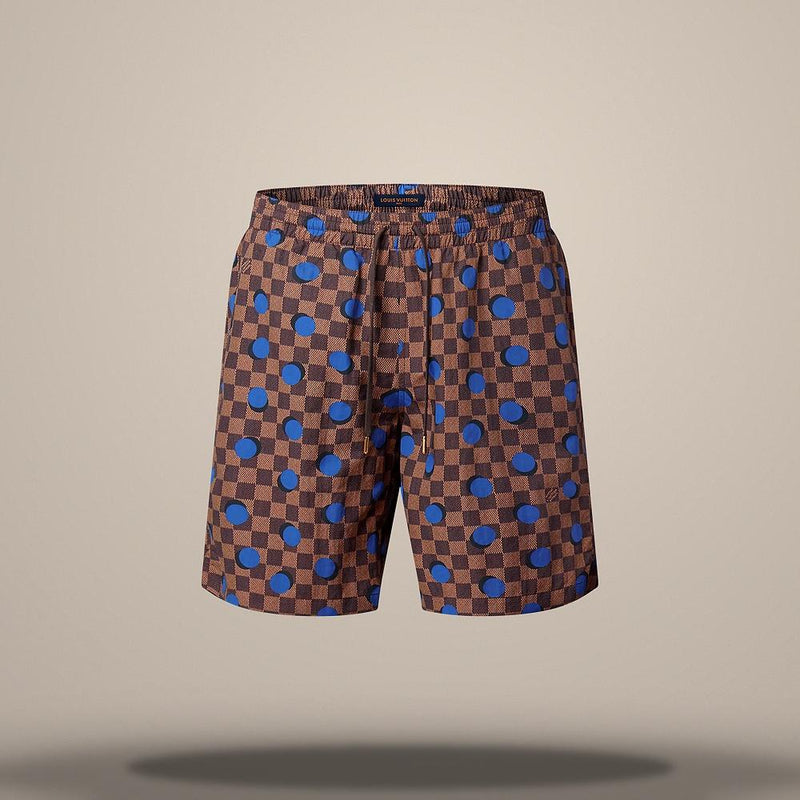 Louis Vuitton Damier Regular Fit Swim Shorts