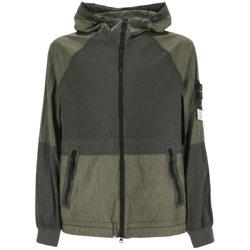STONE ISLAND Econnly Hooded Jacket Black Men's Outerwear