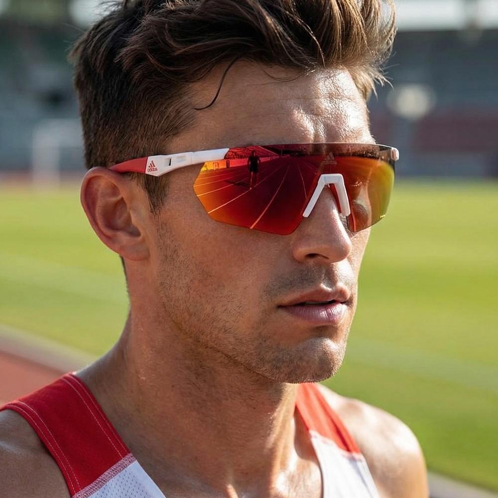 Adidas Sports Sunglasses Mirror Lens Golf Baseball Cycling Hiking SP0062 24L