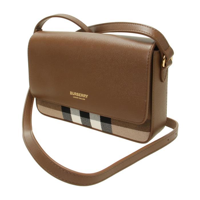 BURBERRY New Hampshire Check Crossbody Bag