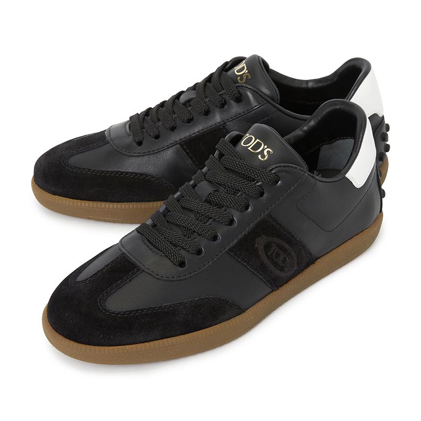 Tods Women’s Leather Low-Top Sneakers XXW68C0IJ20BKB0002