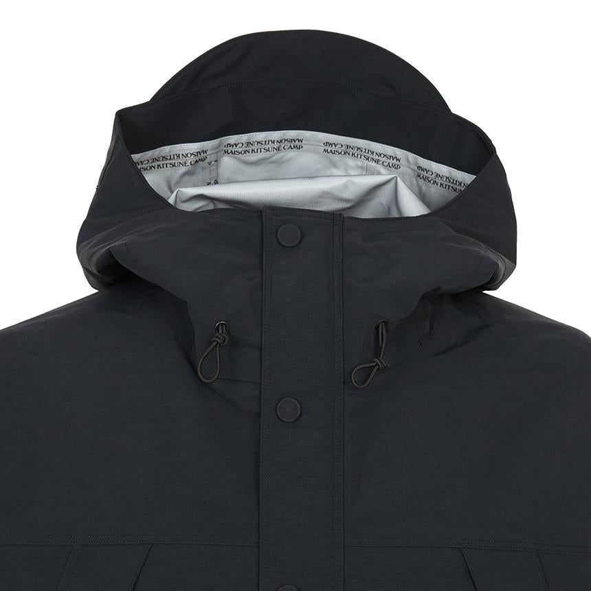 Maison Kitsune Men’s Hooded Jacket Navy PM02232 WQ4071 P199