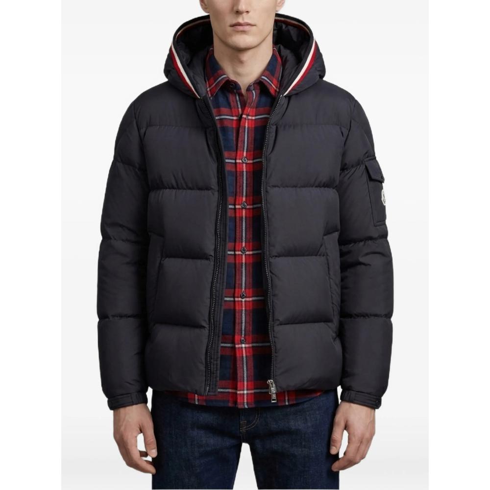Moncler Navy Down Puffer Jacket for Men